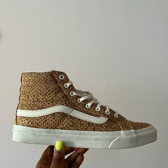 vans cork shoes